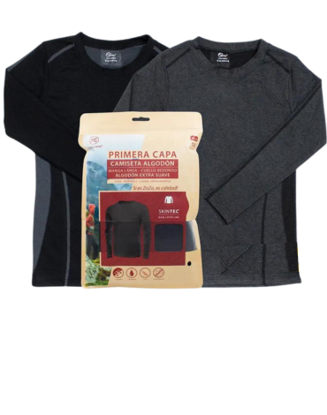 Camiseta de Mujer Primera Capa Algodón x 12 Unds.Tallas : Estándar