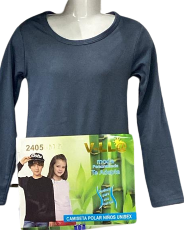 Camiseta de Niños Colores Surtidos x 12 Unds. Talla: 5 / 6 -  7 / 8  - 9 / 10 -  11 / 12