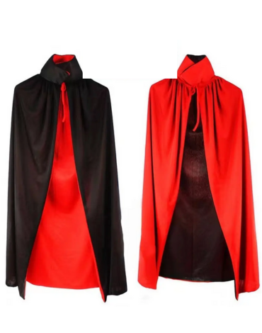 Capa de Halloween x 10 Unds.Medida: 75 cm aprox.