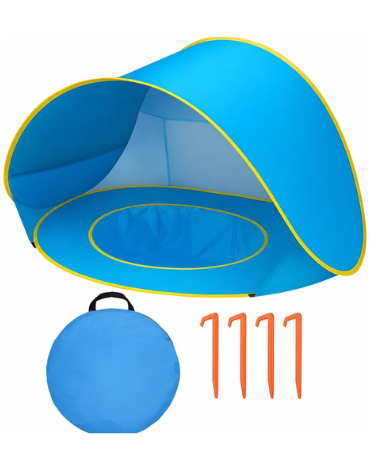 Carpa Piscina (Elegir Color ) x 4 Unds. Medida: 130 x 85 x 70 cm aprox.