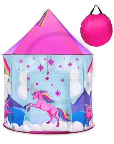 Carpa de Niña Unicornio x 1 Unds. Medida: 135 x 103  cm.