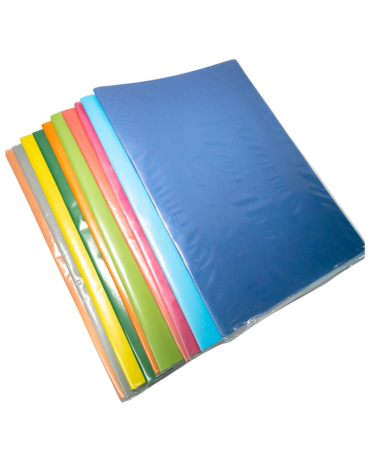 Carpeta Colores Surtidos Con Accoclip x 10 Unds.