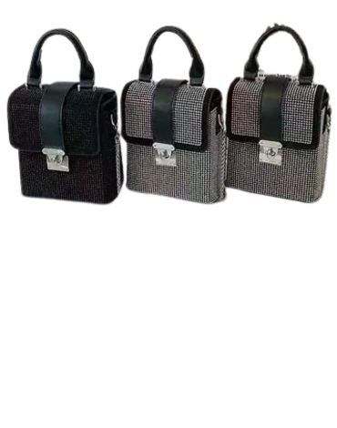 Cartera Cruzada con Tacha x 6 Unds.