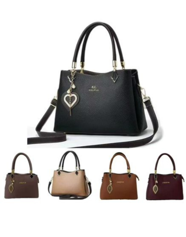 Cartera Eco Cuero Colores Surtidos x 6 Unds.Medida: 29 x 22 x 11 cm aprox.