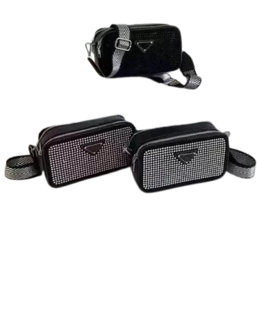 Cartera Cruzada con Tacha x 6 Unds.