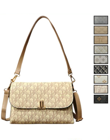 Cartera de Eco Cuero Colores Surtidos x 6 Unds. Medida: 26 x 9 x 17 cm aprox.