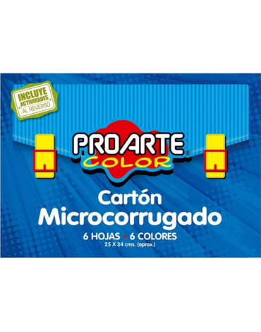 6 Packs de Cartón Microcorrugado PROARTE
