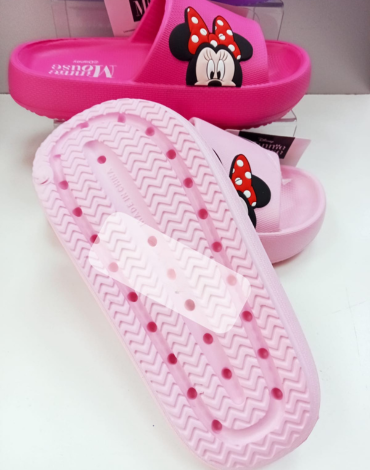 Chala Minnie Mouse Colores Surtidos x 36 Pares. Tallas: 30 a la 35