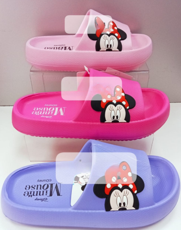 Chala Minnie Mouse Colores Surtidos x 36 Pares. Tallas: 30 a la 35