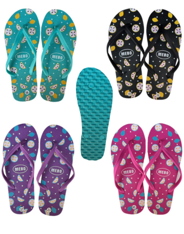 Chalas Hawaianas Dama x 36 Pares .Talla: 36 - 41
