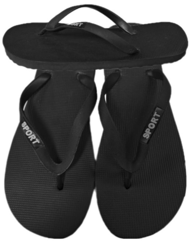 Chalas Hawaianas de Mujer Color Único x 72 Pares Talla: 36 - 41