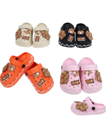 Chalas para Niñas Colores Surtidos  x 48 Pares. Talla: 24 / 25 - 26 / 27 - 28 / 29