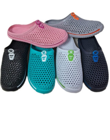 Chalas de Mujer Colores Surtidos x 36 Pares.Talla: 36 a la 41