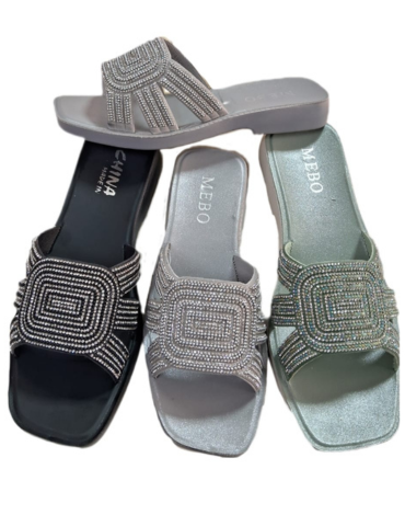 Chalas de Mujer Colores Surtidos x 36 Pares.Talla: 37 a la 42