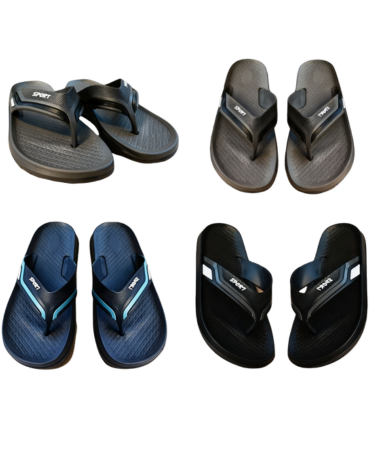 Chalas de Hombre Colores Surtidos x 24 Pares. Talla: 40 al 45