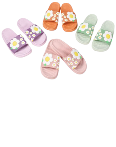 Chalas de Mujer Colores  Surtidos x 36 Pares. Talla: 36  al 41