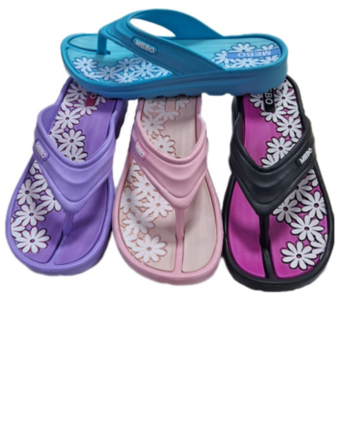 Chalas de Mujer con Diseños x 36 Pares Talla: 36 al 41