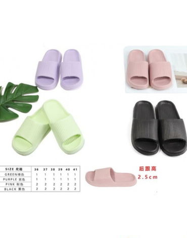 Chalas de Mujer Colores Surtidos x 36 Pares. Talla: 36/ 37 - 38 / 39 - 40 / 41