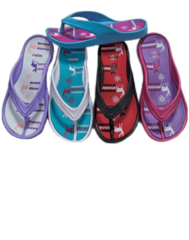 Chalas de Mujer con Diseño x 36 Pares Talla: 36 al 41