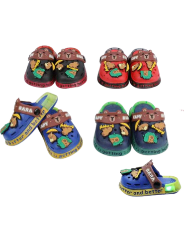Chalas para Niños con Luz x 48 Pares. Tallas: 18 / 19 - 20 / 21 - 22 / 23