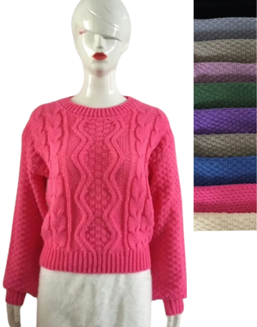 Chaleco Dama Colores Surtidos x 6 Unds.Talla: Estándar