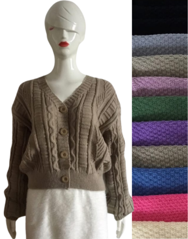 Chaleco Dama Colores Surtidos x 6 Unds.Talla: Estándar