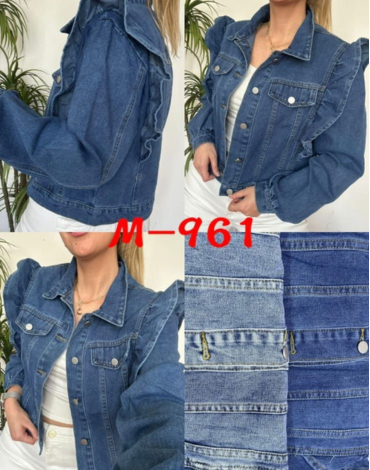 Chaqueta Jeans para Dama  x 6 Unds. Talla: S - M - L - XL