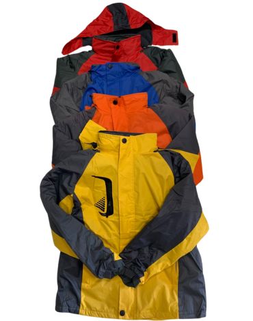 Chaqueta de Hombre Impermeable Interior Polar x 12 Unds.Talla: M - L - XL - XXL - XXXL