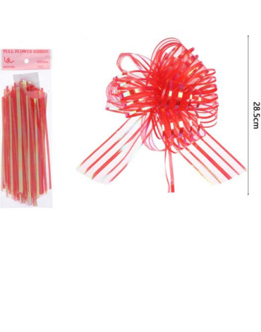 12 Set de Cinta Mágica Lazo. (1 Set trae 20 PCS) Medida: 28.5 cm aprox.