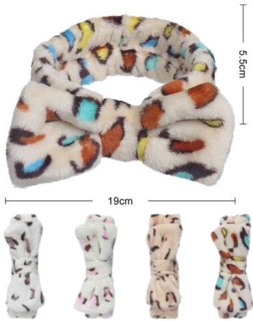 Cintillo de SPA Colores Surtidos x 12 Unds.Medida:19 x 5 cm aprox.