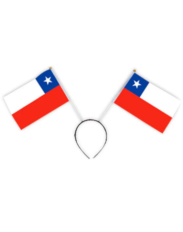 Cintillo Bandera Fiestas Patrias x 12 Unds. Medida: Estándar