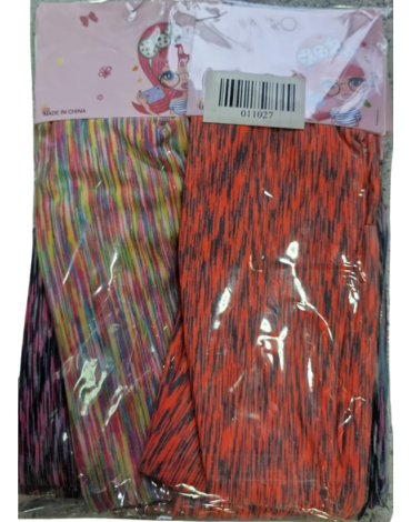 Cintillo  Elasticado Colores Surtidos x 36 Unds.
