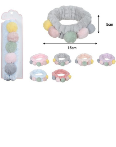 Cintillo de Spa Plush  x 12 Unds.Medida:15 x 5 cm aprox.