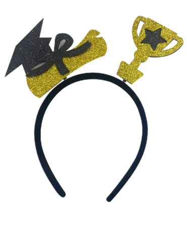 Cintillo de Graduación para Niños x 12 Unds.Medida: 8 años aprox.