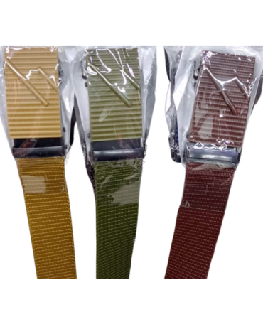 Cinturón de Hombre Colores Surtidos x 12 Unds.