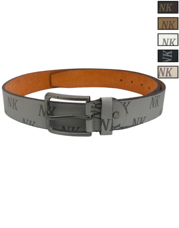 Cinturón de Hombre Eco Cuero Colores Surtidos x 12 Unds.