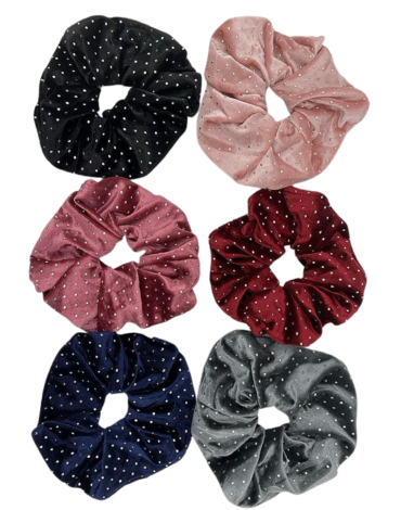 Colet Plush Grande con Brillo Colores Surtidos x 24 Unds.