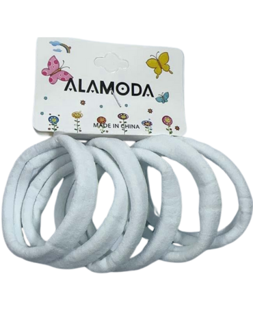 Colets Panty Blanco para Pelo x 12 Unds.