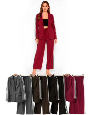 Conjunto Blazer Colores Surtidos x 12 Unds Talla: S - M - L