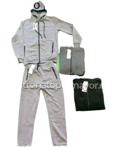 Conjunto Buzo Juvenil Interior Polar x 3 Unds. Tallas: 12 /14 -14 /16  - 16 /18