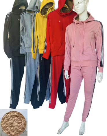 Conjunto Buzo de Mujer Interior Chiporro Colores Surtidos x 20 Unds. Talla:S /M - L / XL