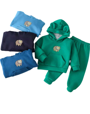 Conjunto Buzo de Niño con Chiporro Colores Surtidos x 12 Unds. Talla: 1 - 2 - 3 - 4 años.