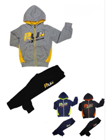 Conjunto Buzo de Niño x 15 Unds. Tallas: 4 - 6 - 8 - 10 - 12