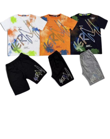Conjunto para Niños Colores Surtidos  x 15 Unds. Talla: 8 a 16 años.