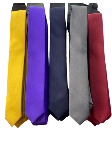 Corbata de Niños Colores Surtidos  x 12 Unds. Medida:5 x 1.20  cm aprox