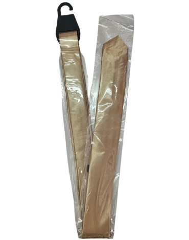 Corbatas Beige Color Único x 6 Unds.Medida:70 x 5 cm aprox.