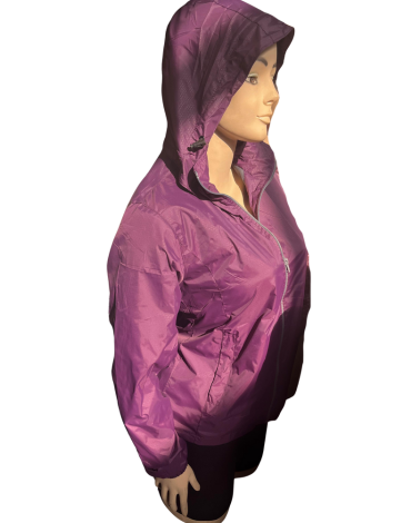 Cortaviento Mujer con Gorro Interior Polar x 3 Unds. Talla: M - L - XL