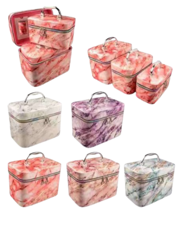 3 Set de CosmetiqueroColores Surtidos.(1 Set Trae: 3 PCS).