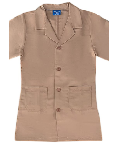 Cotona Escolar Color Beige x 12  Unds. Talla: 14 / 16 / S / M