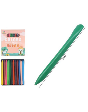 12 Cajas Crayones Colores Surtidos (1 Caja Trae 12 Colores)